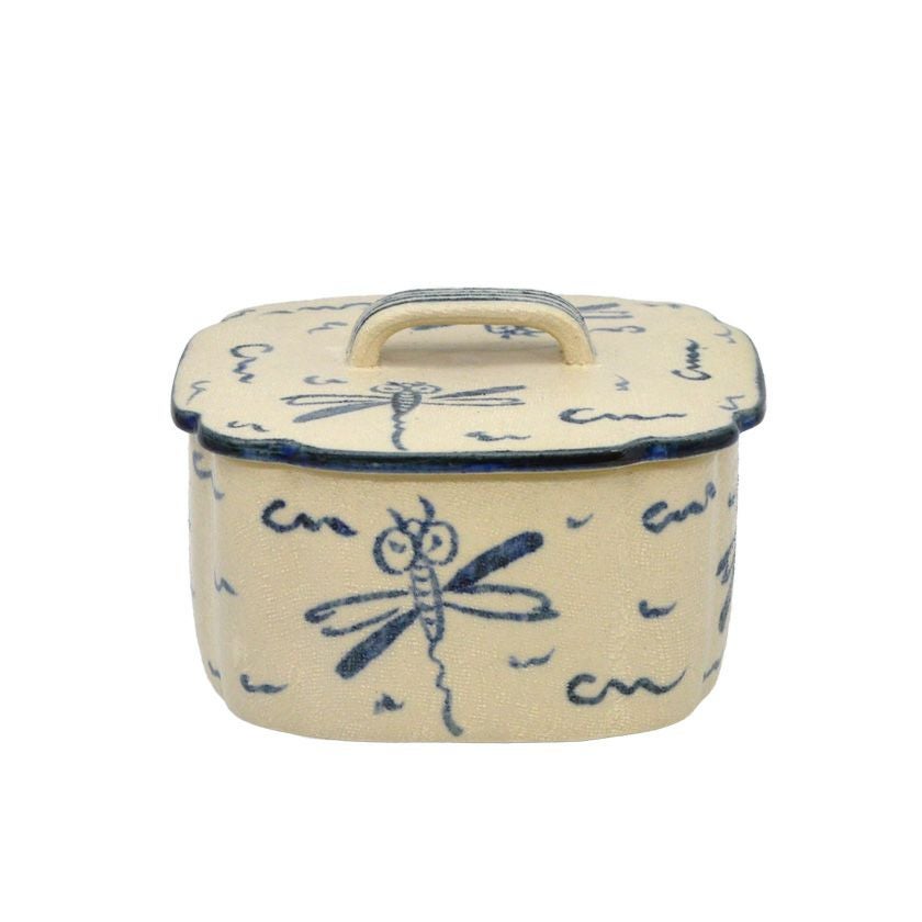 イ713 食籠『手塚大示』『即中斎好　交趾　独楽　食篭　共箱』茶道具 菓子器 食籠（じきろう） | 千年の香り 千紀園