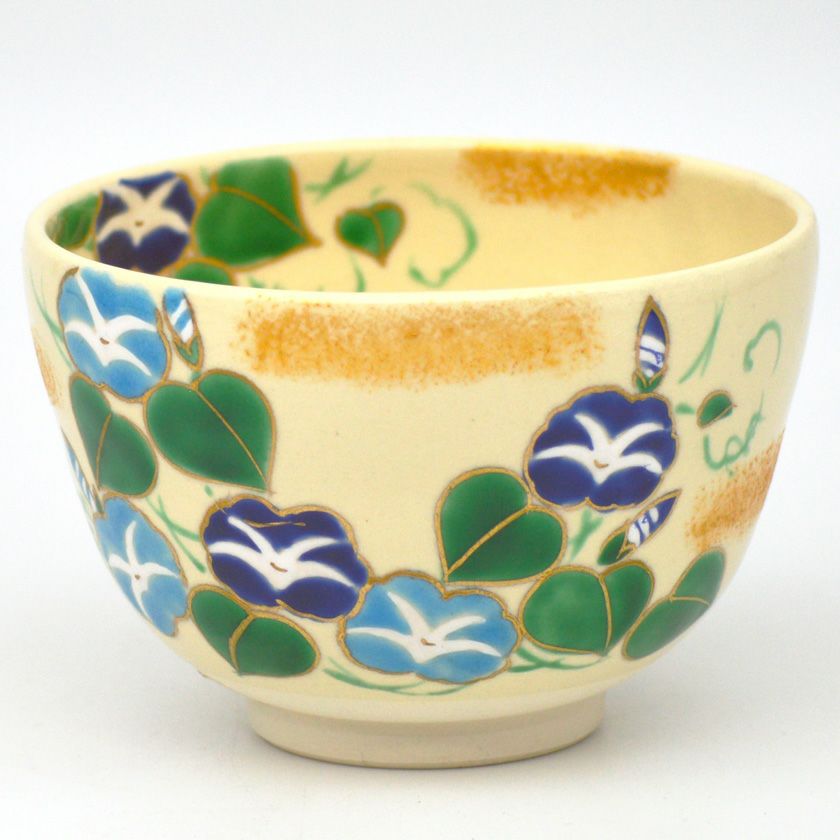 茶道具 抹茶茶碗（まっちゃちゃわん） 茶碗 仁清 朝顔 加藤 永真