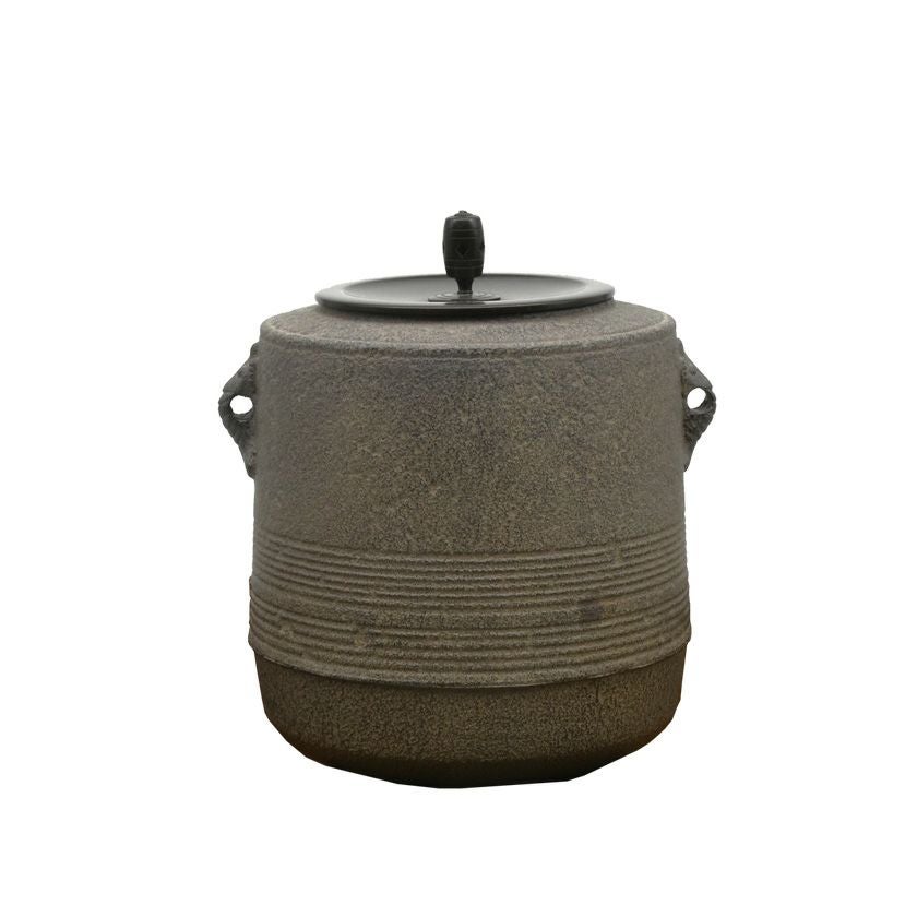 茶道具　釜 楽天市場】茶道具 炉釜 透木釜 桜川 菊地政光 3月 4月 裏千家 表千家