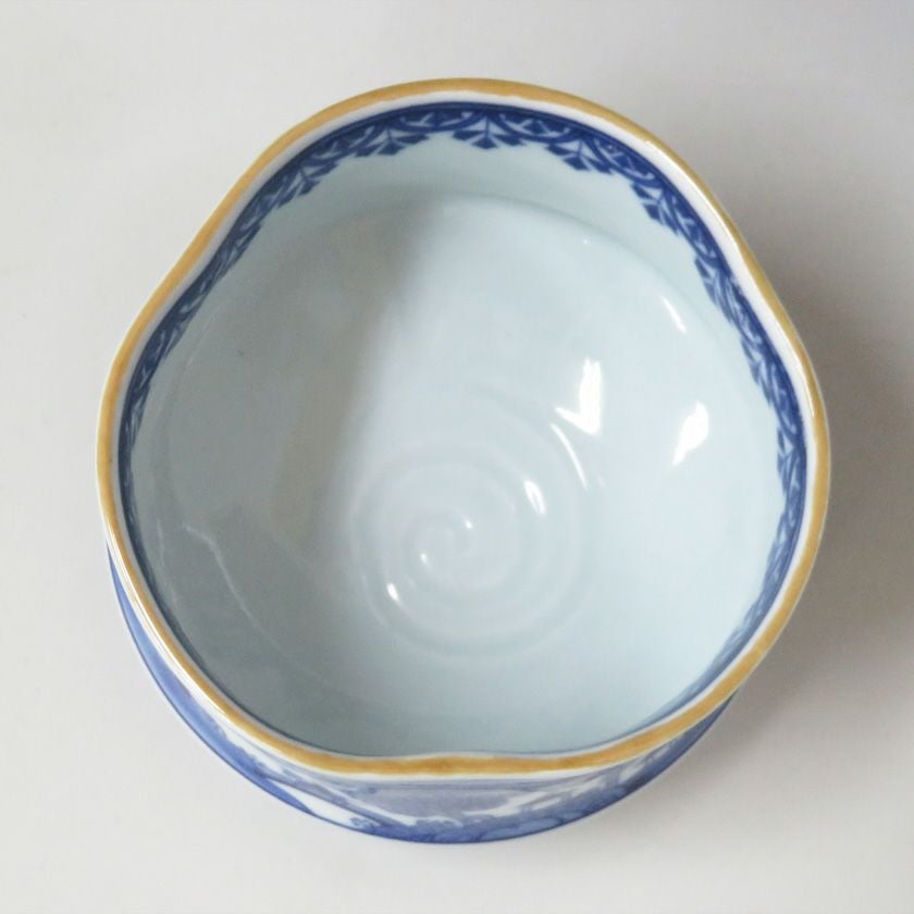 抹茶茶碗 美濃焼 片口抹茶碗セット（削ぎ粉引）: TORIYOSE | HANEDA Shopping