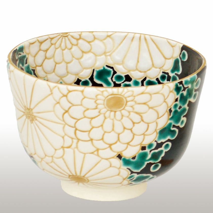 茶道具 抹茶茶碗（まっちゃちゃわん） 茶碗 仁清写 菊 加藤 永起 抹茶茶碗は茶の湯文化である表千家・裏千家の茶道具や抹茶を専門に扱う千紀園（せんきえん）が通販で販売しています。茶会また初心者向けのお稽古用にご利用いただける抹茶碗です。贈り物・ギフトにも人気です。