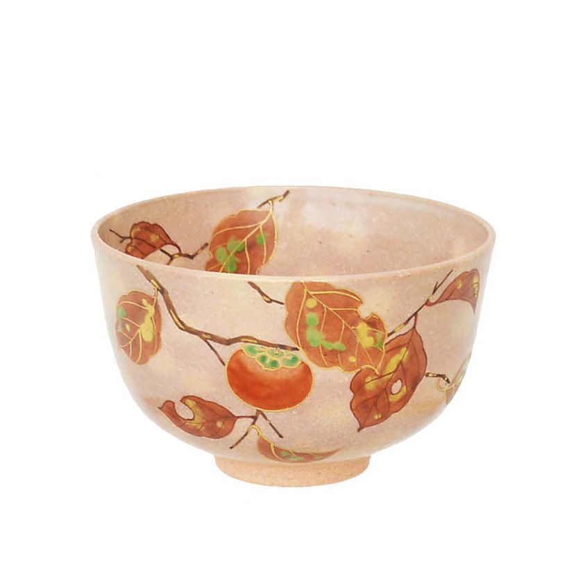 茶道具 抹茶茶碗（まっちゃちゃわん） 色絵 熨斗 茶碗 中村 華峰