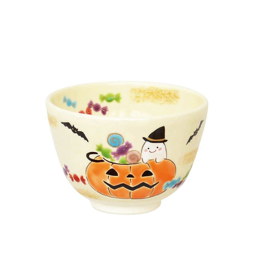 茶道具 抹茶茶碗（まっちゃちゃわん） 茶碗 色絵 パンプキン