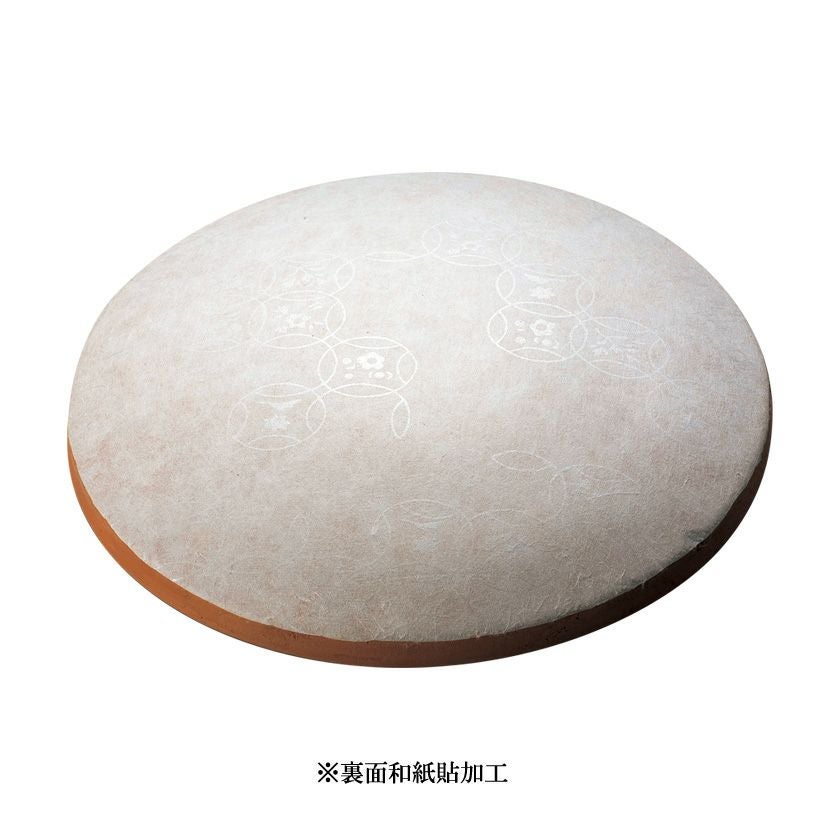 茶道具 灰器 大炉ホーロク 四季七宝和紙貼 ※灰匙は別売りです。 | 千年