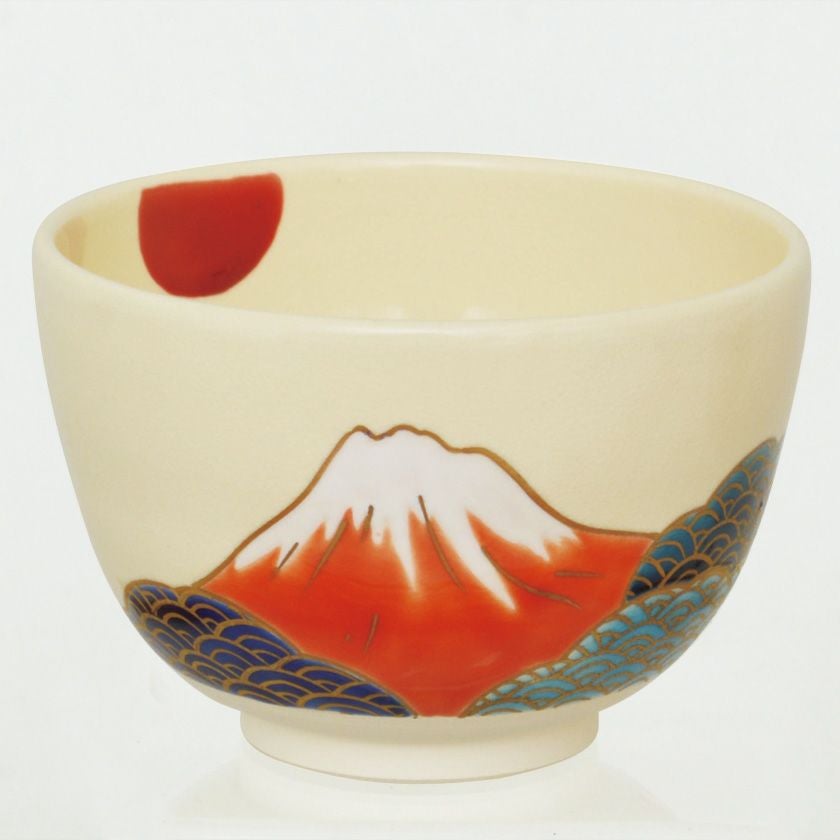 茶道具 抹茶茶碗（まっちゃちゃわん） 茶碗 色絵 赤富士 加藤 起楽 抹茶茶碗は茶の湯文化である表千家・裏千家の茶道具や抹茶を専門に扱う千紀園（せんきえん）が通販で販売しています。茶会また初心者向けのお稽古用にご利用いただける抹茶碗です。贈り物・ギフトにも人気です。