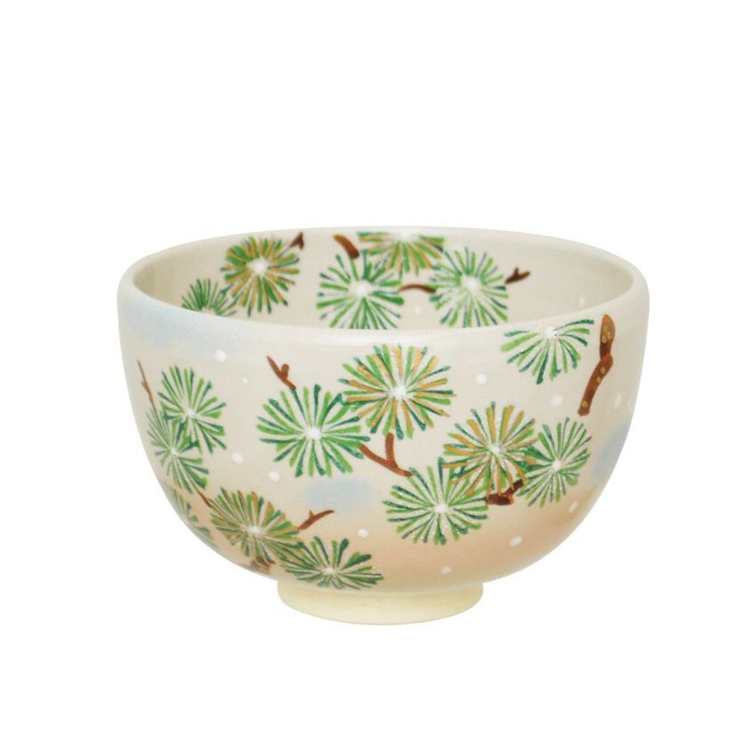 【茶道具】抹茶茶碗 富士山と松の絵柄の茶碗 まとめ売り ピンクの服紗付き 茶道具】抹茶茶碗 富士山と松の絵柄の茶碗 まとめ売り ピンクの服紗