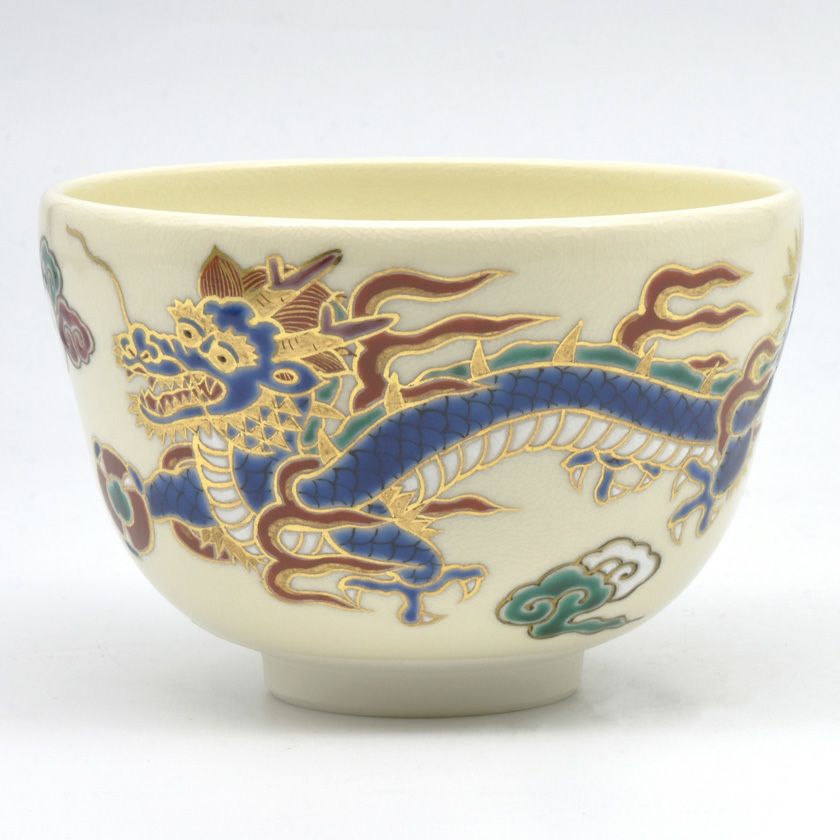 茶道具 抹茶茶碗（まっちゃちゃわん） 茶碗 仁清 雲龍 田中 万祥 干支 辰（たつ 龍 竜 りゅう） 抹茶茶碗は茶の湯文化である表千家・裏千家の茶道具や抹茶を専門に扱う千紀園（せんきえん）が通販で販売しています。茶会また初心者向けのお稽古用にご利用いただける抹茶碗です。贈り物・ギフトにも人気です。