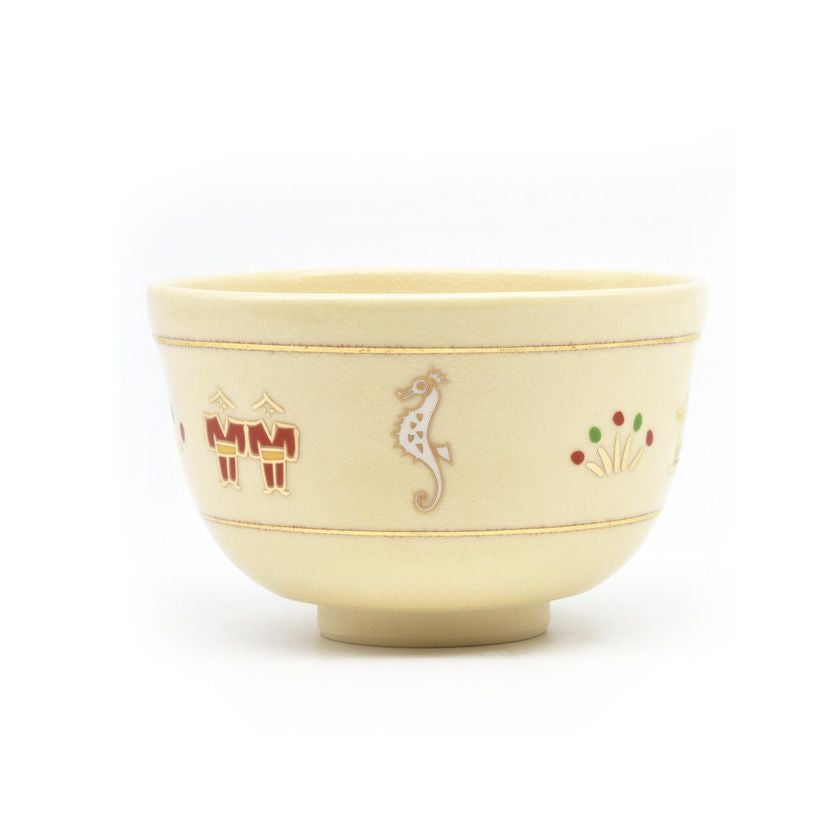 茶道具 抹茶茶碗（まっちゃちゃわん） 茶碗 仁清 奈良絵 辰 宮地 英香 干支 辰（たつ 龍 竜 りゅう） 抹茶茶碗は茶の湯文化である表千家・裏千家の茶道具や抹茶を専門に扱う千紀園（せんきえん）が通販で販売しています。茶会また初心者向けのお稽古用にご利用いただける抹茶碗です。贈り物・ギフトにも人気です。