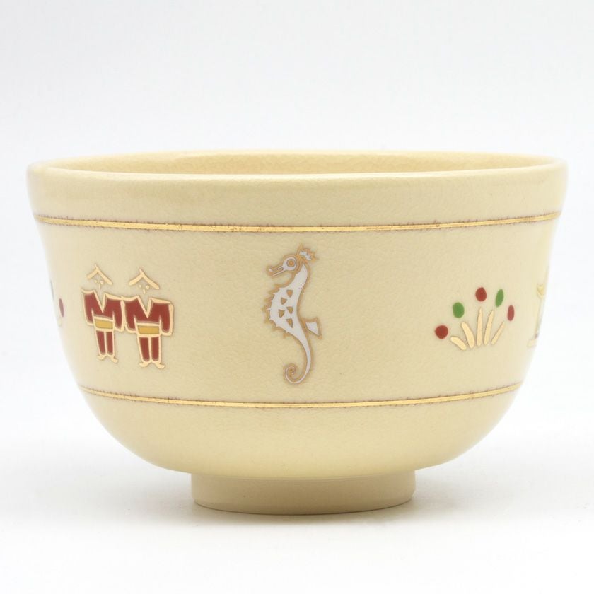 茶道具 抹茶茶碗（まっちゃちゃわん） 茶碗 仁清 奈良絵 辰 宮地 英香 干支 辰（たつ 龍 竜 りゅう） 抹茶茶碗は茶の湯文化である表千家・裏千家の茶道具や抹茶を専門に扱う千紀園（せんきえん）が通販で販売しています。茶会また初心者向けのお稽古用にご利用いただける抹茶碗です。贈り物・ギフトにも人気です。