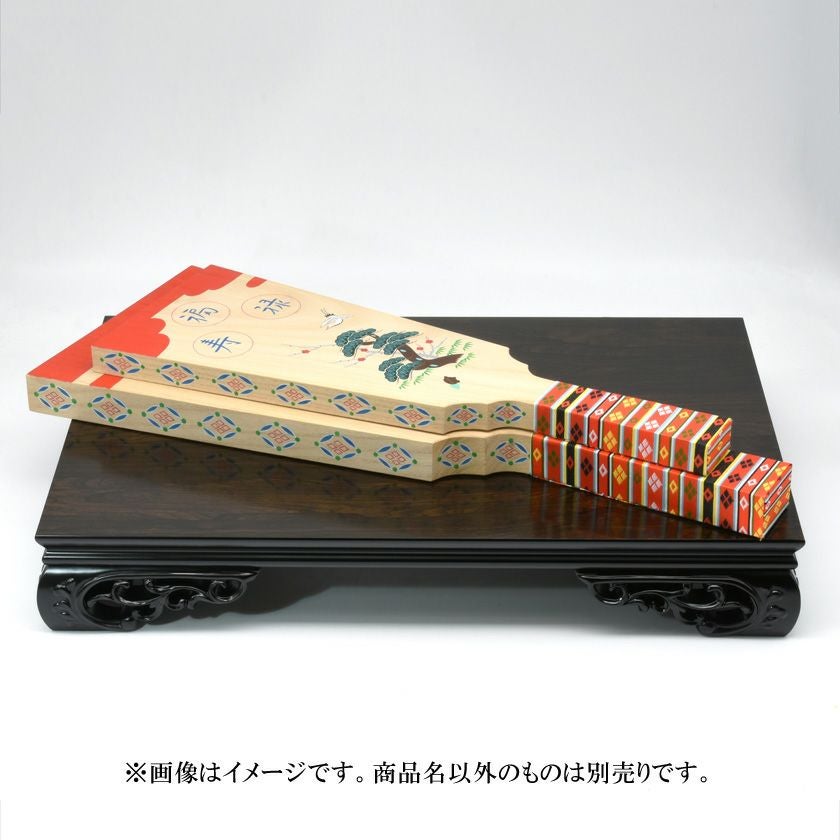茶道具 置物 飾り羽子板 「福禄寿」 雄斎 | 千年の香り 千紀園