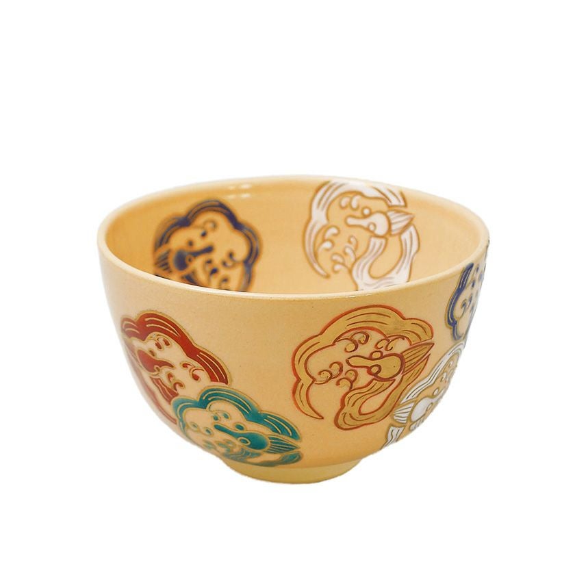 茶道具 抹茶茶碗（まっちゃちゃわん） 色絵茶碗 雨龍紋 鈴木 一点 干支 辰（たつ、タツ、龍、竜） 抹茶茶碗は茶の湯文化である表千家・裏千家の茶道具や抹茶を専門に扱う千紀園（せんきえん）が通販で販売しています。茶会また初心者向けのお稽古用にご利用いただける抹茶碗です。贈り物・ギフトにも人気です。