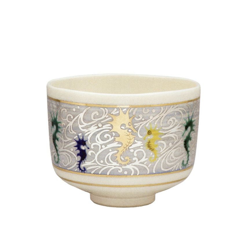 茶道具 抹茶茶碗（まっちゃちゃわん） 色絵 龍の子 茶碗 田中 方円 干支 辰（たつ、タツ、龍、竜） 抹茶茶碗は茶の湯文化である表千家・裏千家の茶道具や抹茶を専門に扱う千紀園（せんきえん）が通販で販売しています。茶会また初心者向けのお稽古用にご利用いただける抹茶碗です。贈り物・ギフトにも人気です。