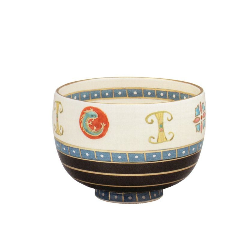 茶道具 抹茶茶碗（まっちゃちゃわん） エジプト文様 辰 茶碗 田中 芳華 干支 辰（たつ、タツ、龍、竜） 抹茶茶碗は茶の湯文化である表千家・裏千家の茶道具や抹茶を専門に扱う千紀園（せんきえん）が通販で販売しています。茶会また初心者向けのお稽古用にご利用いただける抹茶碗です。贈り物・ギフトにも人気です。