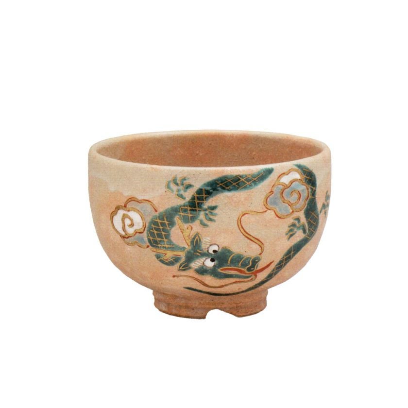 茶道具 抹茶茶碗（まっちゃちゃわん） 御本手 雲龍 茶碗 宇田 佐平 干支 辰（たつ、タツ、龍、竜） 抹茶茶碗は茶の湯文化である表千家・裏千家の茶道具や抹茶を専門に扱う千紀園（せんきえん）が通販で販売しています。茶会また初心者向けのお稽古用にご利用いただける抹茶碗です。贈り物・ギフトにも人気です。