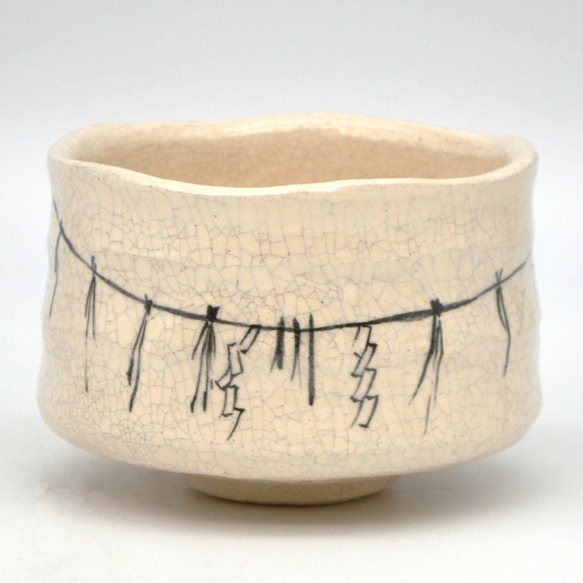 茶道具 抹茶茶碗（まっちゃちゃわん） 茶碗 しめ縄 吉村 楽入 | 千年の