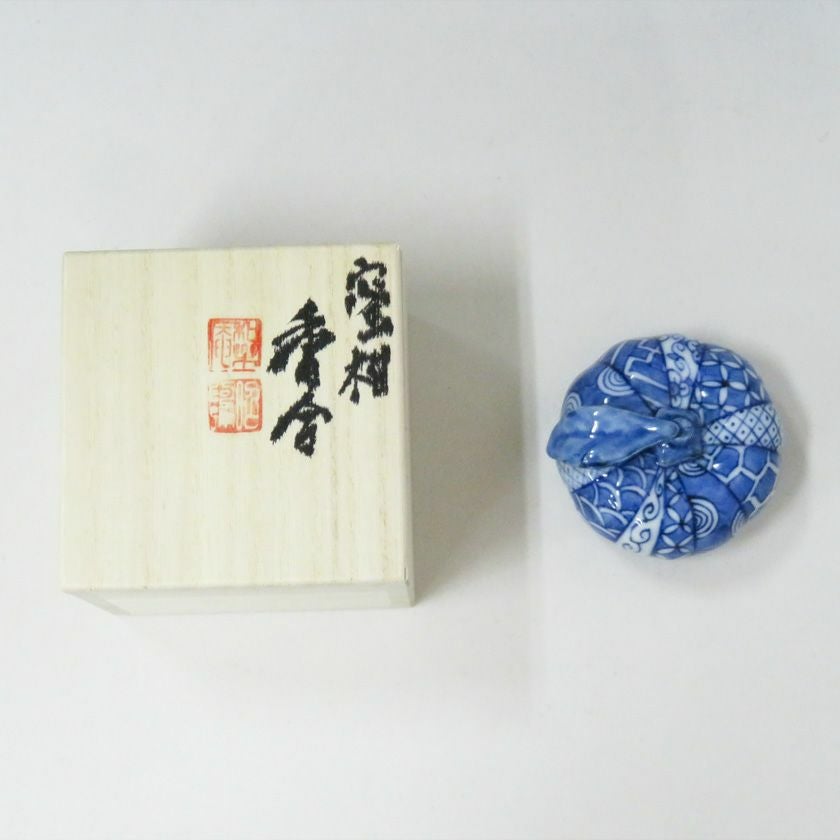 茶道具 香合（こうごう） 香合 祥瑞 蜜柑 みかん 高野 昭阿弥 | 千年の