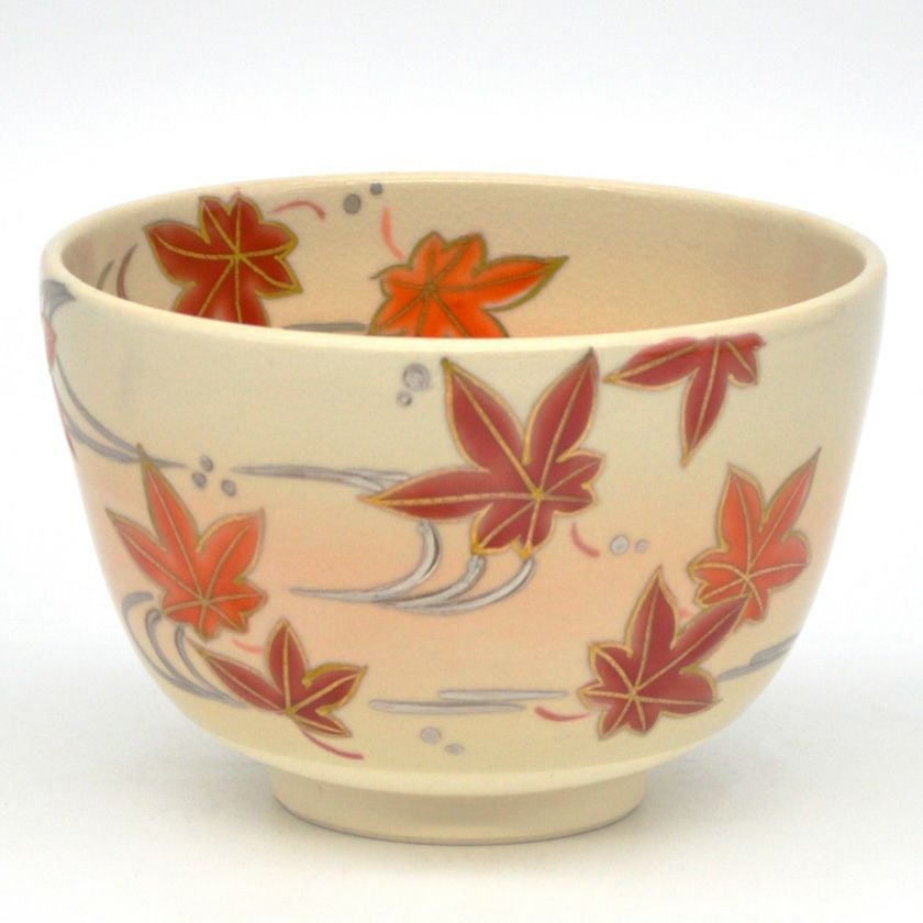 茶道具 抹茶茶碗（まっちゃちゃわん） 茶碗 御本 流水紅葉 加藤 永真 抹茶茶碗は茶の湯文化である表千家・裏千家の茶道具や抹茶を専門に扱う千紀園（せんきえん）が通販で販売しています。茶会また初心者向けのお稽古用にご利用いただける抹茶碗です。贈り物・ギフトにも人気です。