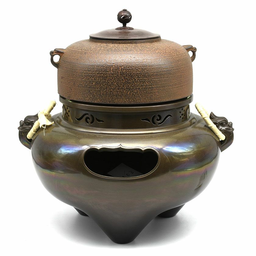 鉄瓶と御茶道の風炉 瓶掛と鉄瓶 » 茶道裏千家ブラジル