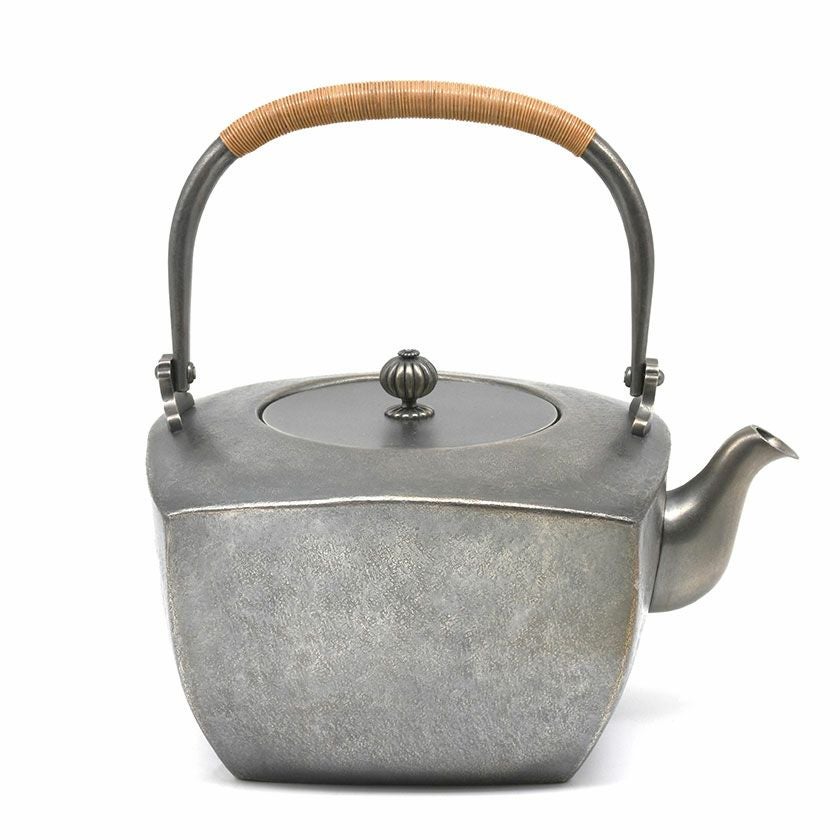お茶道具 茶道具 その他 湯沸 南鐐 四方形 藤手付 一政堂 | 千年の香り 千紀園