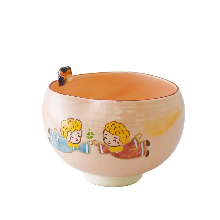茶道具 抹茶茶碗（まっちゃちゃわん） バレンタイン茶碗 （京焼） 竹中