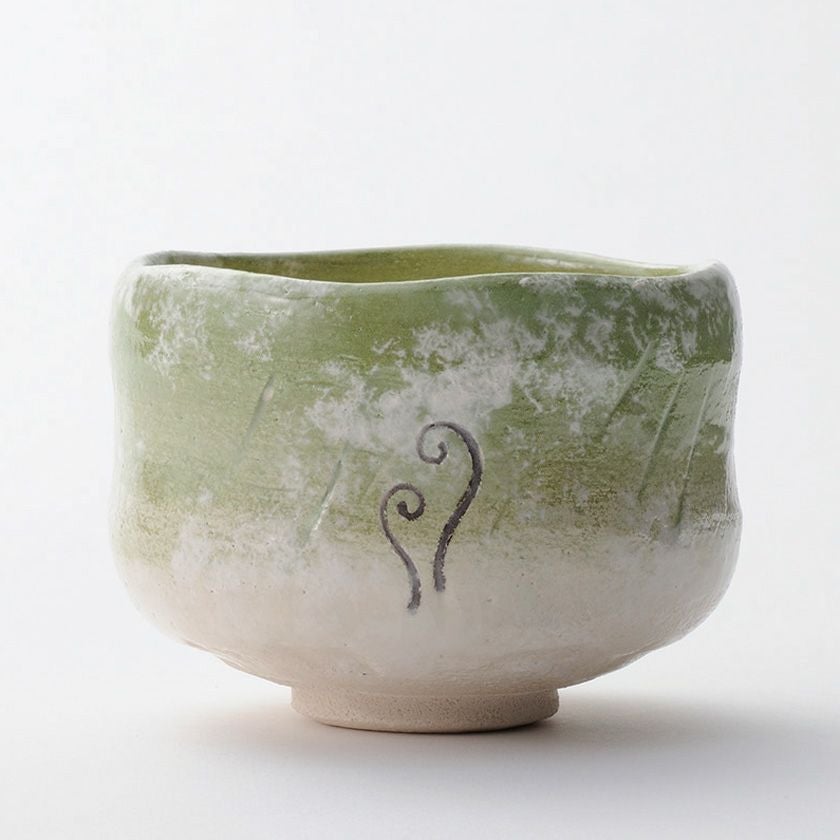 茶道具 抹茶茶碗（まっちゃちゃわん） 季節茶碗 サワラビ 早蕨 吉村 楽