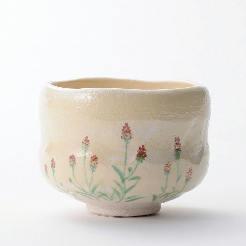 茶道具 抹茶茶碗（まっちゃちゃわん） 季節茶碗 吾亦紅の絵 吉村 楽入 抹茶茶碗は茶の湯文化である表千家・裏千家の茶道具や抹茶を専門に扱う千紀園（せんきえん）が通販で販売しています。茶会また初心者向けのお稽古用にご利用いただける抹茶碗です。贈り物・ギフトにも人気です。