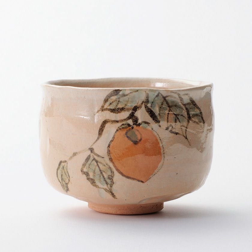 茶道具 抹茶茶碗（まっちゃちゃわん） 季節茶碗 木守 吉村 楽入 抹茶茶碗は茶の湯文化である表千家・裏千家の茶道具や抹茶を専門に扱う千紀園（せんきえん）が通販で販売しています。茶会また初心者向けのお稽古用にご利用いただける抹茶碗です。贈り物・ギフトにも人気です。