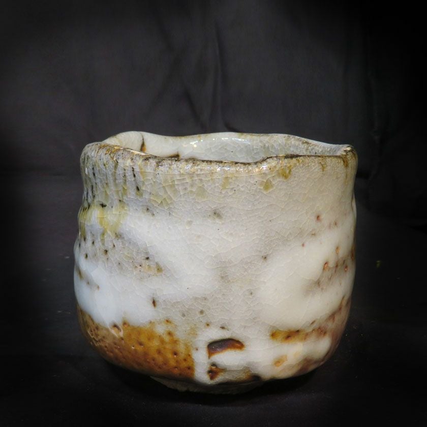 茶道具 抹茶茶碗（まっちゃちゃわん） はふり志野 茶碗 信楽焼 灰塚窯