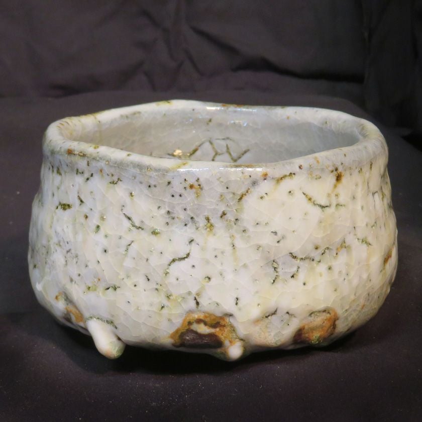 茶道具 抹茶茶碗（まっちゃちゃわん） 土灰志野 茶碗 信楽焼 灰塚窯