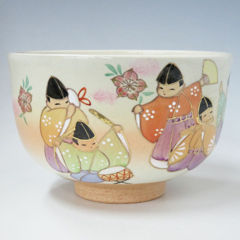 茶道具 抹茶茶碗（まっちゃちゃわん） 茶碗 御本手 五人ばやし 小倉 寅介 抹茶茶碗は茶の湯文化である表千家・裏千家の茶道具や抹茶を専門に扱う千紀園（せんきえん）が通販で販売しています。茶会また初心者向けのお稽古用にご利用いただける抹茶碗です。贈り物・ギフトにも人気です。