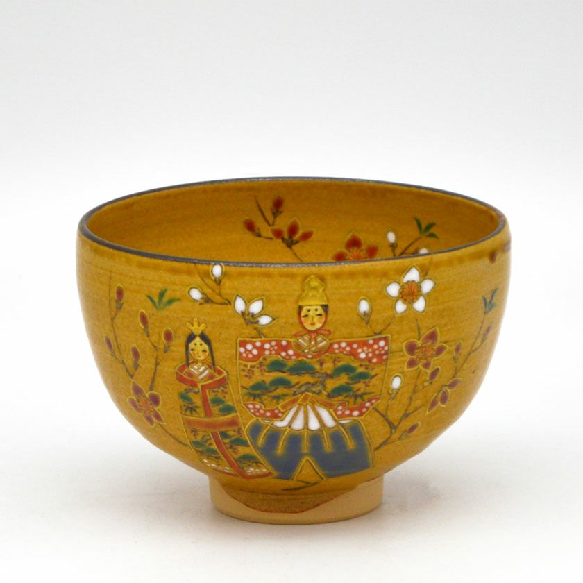 茶道具 抹茶茶碗（まっちゃちゃわん） 茶碗 伊羅保 立雛 巌窯 抹茶茶碗は茶の湯文化である表千家・裏千家の茶道具や抹茶を専門に扱う千紀園（せんきえん）が通販で販売しています。茶会また初心者向けのお稽古用にご利用いただける抹茶碗です。贈り物・ギフトにも人気です。