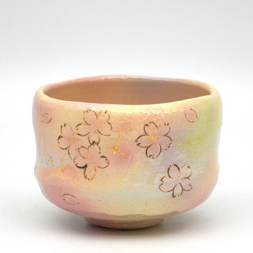 茶道具 抹茶茶碗（まっちゃちゃわん） 茶碗 桜尽し 吉村 楽入 | 千年の
