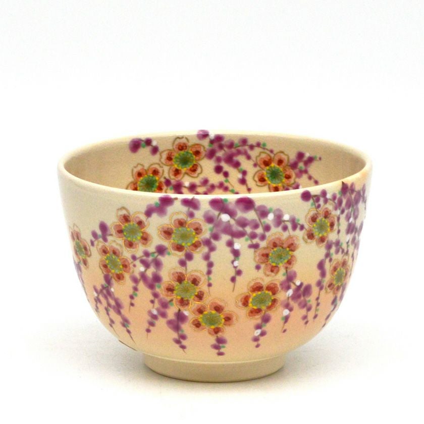 茶碗 御本 しだれ桜 水出宋絢 茶道具 新品 茶道具 抹茶茶碗（まっちゃちゃわん） 茶碗 御本 しだれ桜 水出 宋絢
