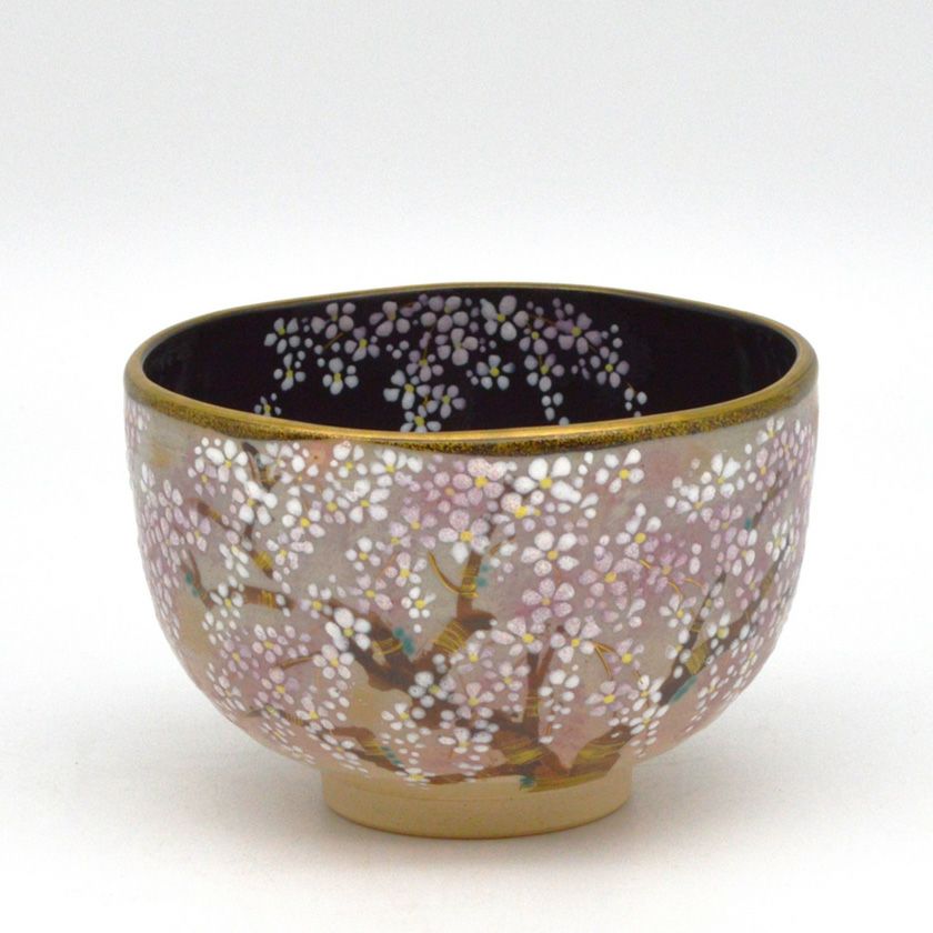 お茶碗 豊窯 利休茶碗 桜 茶器＆茶道具 抹茶碗 - Sazen Tea