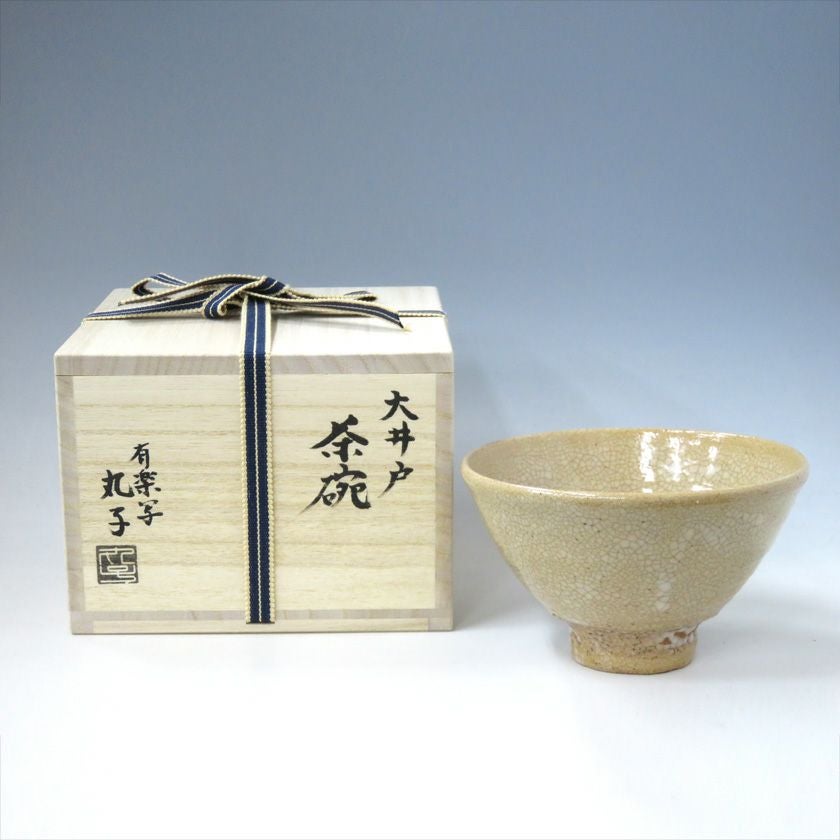 茶道具 抹茶茶碗（まっちゃちゃわん） 大井戸茶碗 有楽写 丸子窯 抹茶茶碗は茶の湯文化である表千家・裏千家の茶道具や抹茶を専門に扱う千紀園（せんきえん）が通販で販売しています。茶会また初心者向けのお稽古用にご利用いただける抹茶碗です。贈り物・ギフトにも人気です。