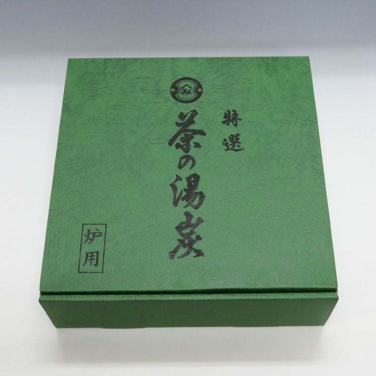 kimkim【愛媛産】クヌギ炉用茶道炭×2箱 茶道具 炭（すみ） 茶炭 炉用くぬぎ炭 一組手前炭 代金引換不可 ○写真