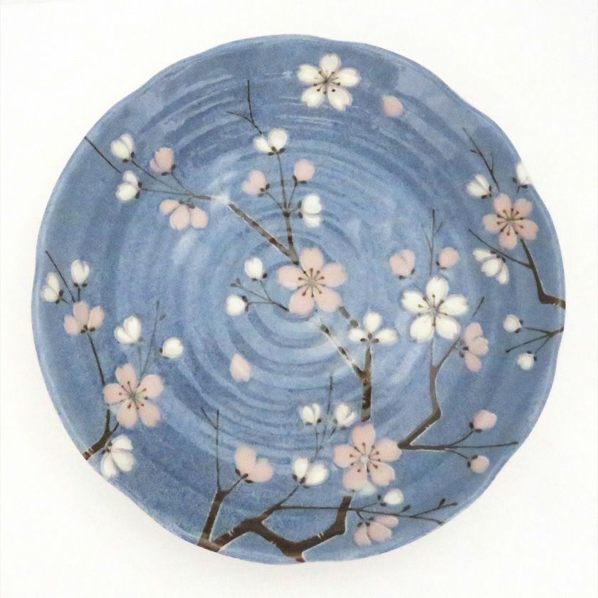 茶道具 菓子器（かしき） 菓子器 青桜 有古窯 | 千年の香り 千紀園