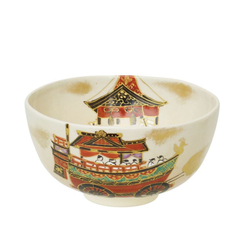 茶道具 抹茶茶碗（まっちゃちゃわん） 茶碗 御本 祇園祭 森下 秋彩 抹茶茶碗は茶の湯文化である表千家・裏千家の茶道具や抹茶を専門に扱う千紀園（せんきえん）が通販で販売しています。茶会また初心者向けのお稽古用にご利用いただける抹茶碗です。贈り物・ギフトにも人気です。