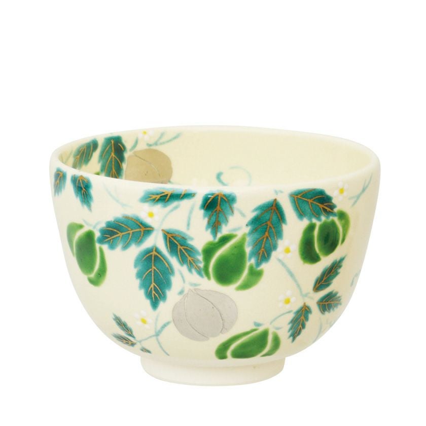 茶道具 抹茶茶碗（まっちゃちゃわん） 茶碗 色絵 風船かずら 加藤 起楽 抹茶茶碗は茶の湯文化である表千家・裏千家の茶道具や抹茶を専門に扱う千紀園（せんきえん）が通販で販売しています。茶会また初心者向けのお稽古用にご利用いただける抹茶碗です。贈り物・ギフトにも人気です。