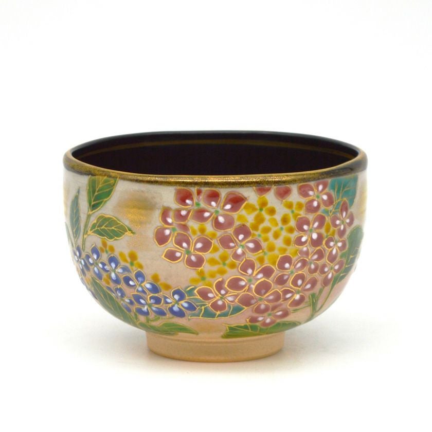茶道具 抹茶茶碗（まっちゃちゃわん） 茶碗 乾山 紫陽花 壱休窯 抹茶茶碗は茶の湯文化である表千家・裏千家の茶道具や抹茶を専門に扱う千紀園（せんきえん）が通販で販売しています。茶会また初心者向けのお稽古用にご利用いただける抹茶碗です。贈り物・ギフトにも人気です。