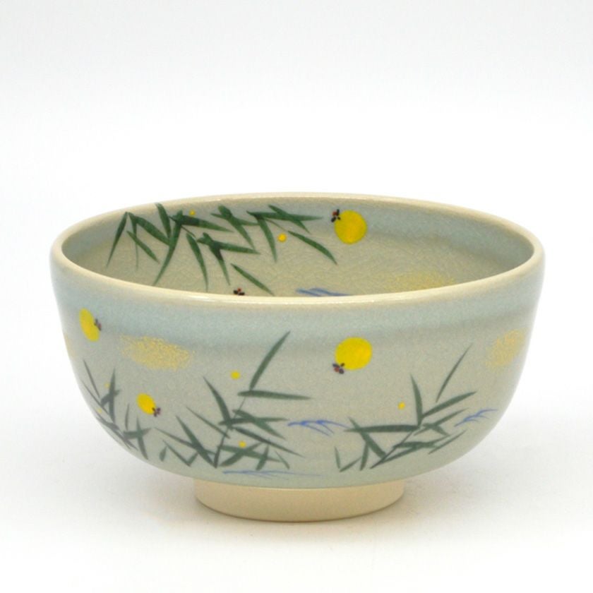 茶道具 抹茶茶碗（まっちゃちゃわん） 茶碗 青磁釉 ホタル 中村 与平