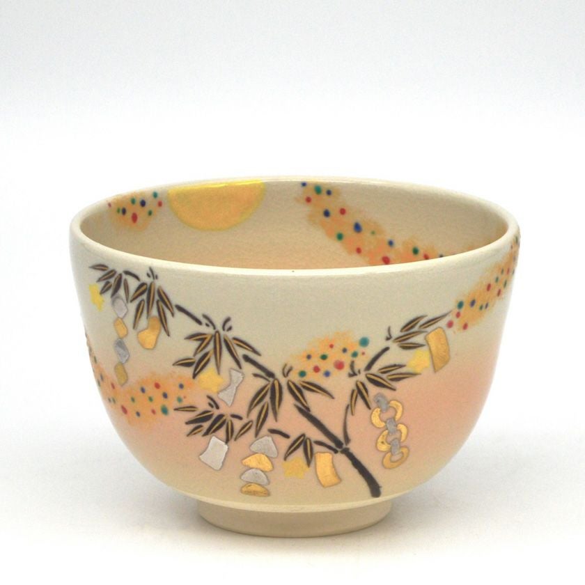 茶道具 抹茶茶碗（まっちゃちゃわん） 茶碗 御本　七夕 加藤 永真 抹茶茶碗は茶の湯文化である表千家・裏千家の茶道具や抹茶を専門に扱う千紀園（せんきえん）が通販で販売しています。茶会また初心者向けのお稽古用にご利用いただける抹茶碗です。贈り物・ギフトにも人気です。