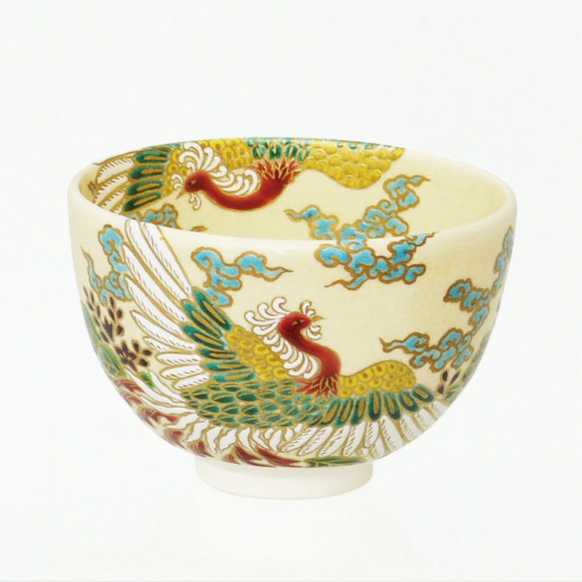 茶道具 抹茶茶碗（まっちゃちゃわん） 茶碗 色絵 吉夢 清閑寺窯 歌会始 勅題 御題「夢」 抹茶茶碗は茶の湯文化である表千家・裏千家の茶道具や抹茶を専門に扱う千紀園（せんきえん）が通販で販売しています。茶会また初心者向けのお稽古用にご利用いただける抹茶碗です。贈り物・ギフトにも人気です。