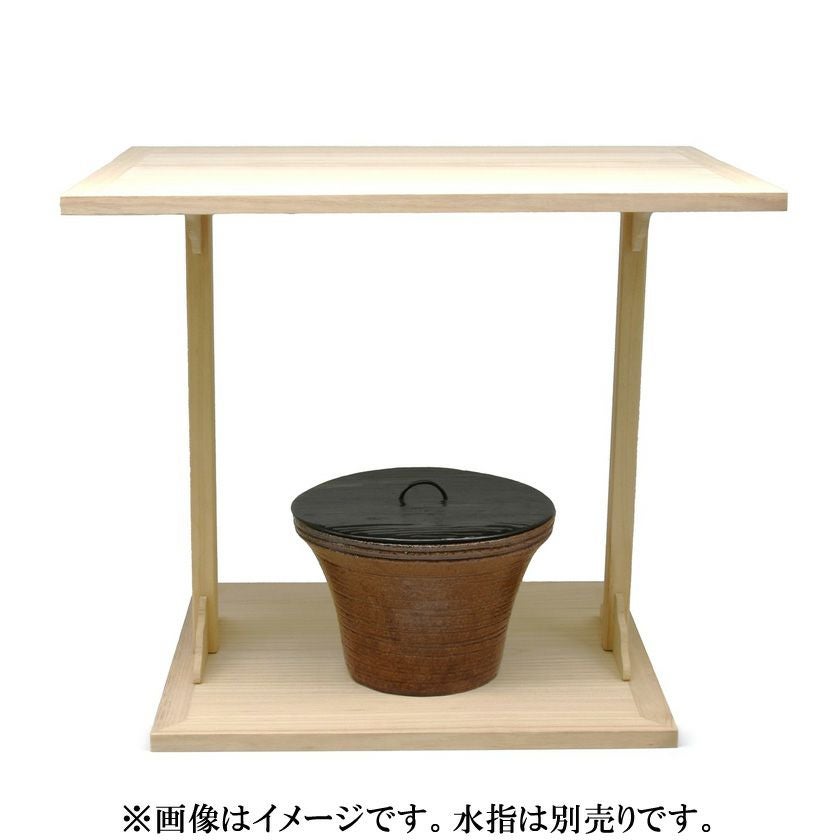 茶道具 棚（たな） 角棚 桐木地 小林 幸斎 | 千年の香り 千紀園