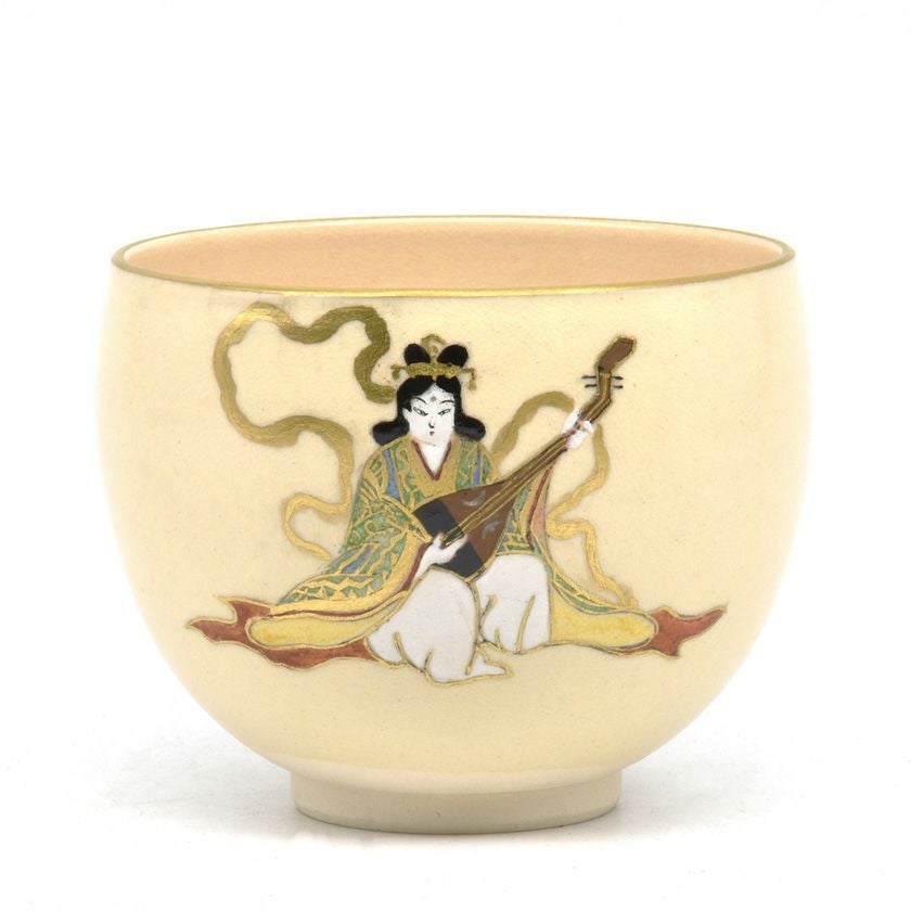 茶道具 抹茶茶碗（まっちゃちゃわん） 茶碗 弁財天 通次 阿山 干支 巳（み、蛇、へび） 抹茶茶碗は茶の湯文化である表千家・裏千家の茶道具や抹茶を専門に扱う千紀園（せんきえん）が通販で販売しています。茶会また初心者向けのお稽古用にご利用いただける抹茶碗です。贈り物・ギフトにも人気です。