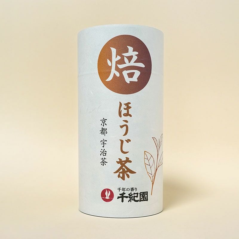 老舗茶舗千紀園の宇治茶詰合せ 極上ほうじ茶 極上玄米茶  2本詰め