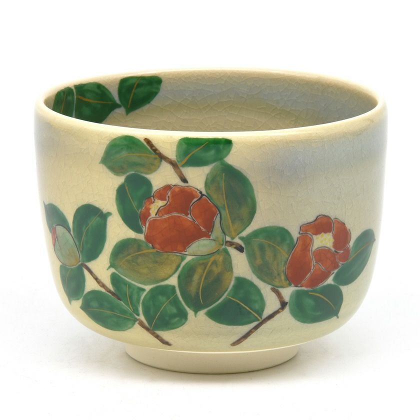 茶道具 抹茶茶碗（まっちゃちゃわん） 茶碗 夢想花 中村 与平 歌会始 勅題 御題「夢」 抹茶茶碗は茶の湯文化である表千家・裏千家の茶道具や抹茶を専門に扱う千紀園（せんきえん）が通販で販売しています。茶会また初心者向けのお稽古用にご利用いただける抹茶碗です。贈り物・ギフトにも人気です。