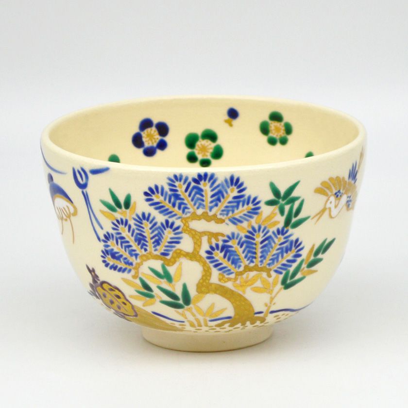 茶道具 抹茶茶碗（まっちゃちゃわん） 茶碗 永楽写 蓬莱絵 今岡 都 抹茶茶碗は茶の湯文化である表千家・裏千家の茶道具や抹茶を専門に扱う千紀園（せんきえん）が通販で販売しています。茶会また初心者向けのお稽古用にご利用いただける抹茶碗です。贈り物・ギフトにも人気です。