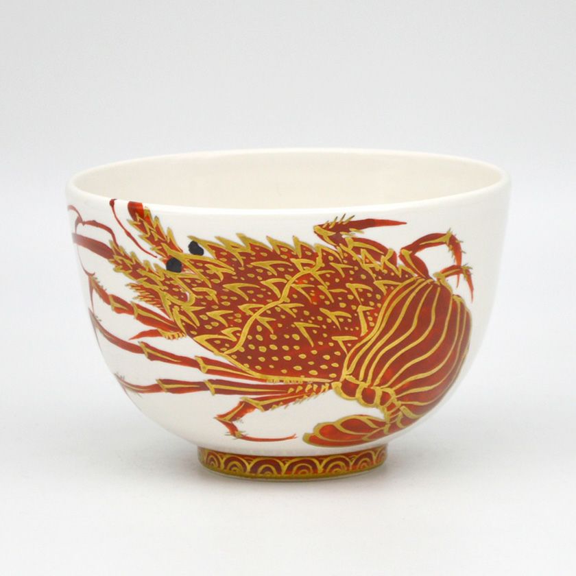 茶道具 抹茶茶碗（まっちゃちゃわん） 茶碗 白釉 海老 山岡 善高 抹茶茶碗は茶の湯文化である表千家・裏千家の茶道具や抹茶を専門に扱う千紀園（せんきえん）が通販で販売しています。茶会また初心者向けのお稽古用にご利用いただける抹茶碗です。贈り物・ギフトにも人気です。