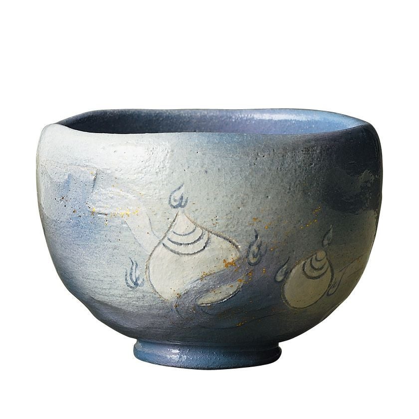 茶道具 抹茶茶碗（まっちゃちゃわん） 干支茶碗 宝珠巳の絵 吉村 楽入 干支 巳（み、蛇、へび） 抹茶茶碗は茶の湯文化である表千家・裏千家の茶道具や抹茶を専門に扱う千紀園（せんきえん）が通販で販売しています。茶会また初心者向けのお稽古用にご利用いただける抹茶碗です。贈り物・ギフトにも人気です。